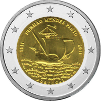 2-Euro Portugal - 2011 - Fernao Mendes Pinto