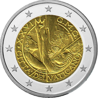 2-Euro Vatikan - 2011 - Weltjugendtag