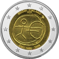 2-Euro Finnland - 2009 - 10 Jahre Euro