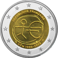 2-Euro Frankreich - 2009 - 10 Jahre Euro