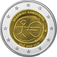 2-Euro Griechenland - 2009 - 10 Jahre Euro