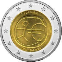 2-Euro Portugal - 2009 - 10 Jahre Euro