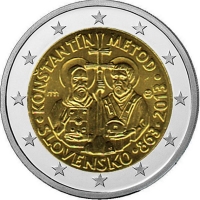 2-Euro Slowakei - 2009 - 10 Jahre Euro