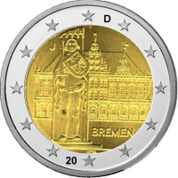2-Euro Deutschland - J - 2010 - Bremer Roland