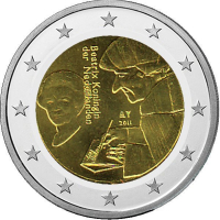 2-Euro Niederlande - 2011 - Erasmus von Rotterdam