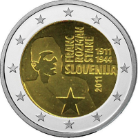 2-Euro Slowenien - 2011 - Franc Rozman