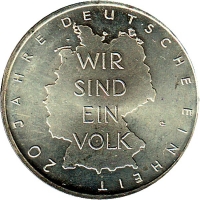 10-Euro Deutschland - J - 2010 - Deutsche Einheit