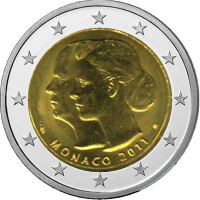 2-Euro Monaco - 2011 - Hochzeit