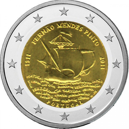 2 € Portugal - 2011 - Fernao Mendes Pinto