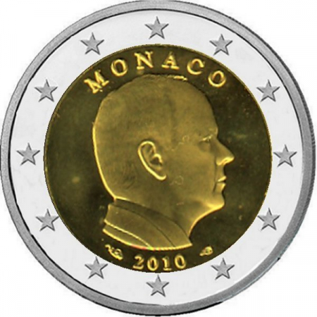 2 € Monaco - 2010 - Kursmünze - PP
