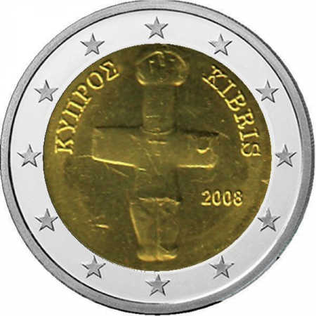 2 € Zypern - 2008 - Kursmünze