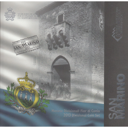 San Marino - 2013 - KMS im original Folder