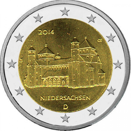 2 € Deutschland - 2014 - J - Michaeliskirche Hildesheim