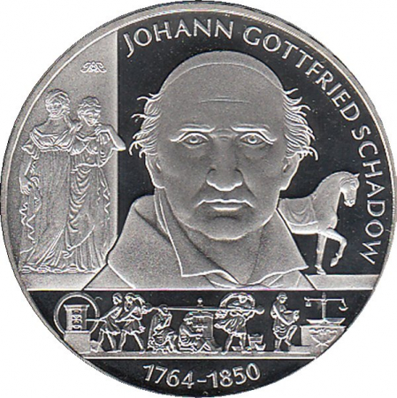 10 € Deutschland - 2014 - A - Johann Gottfried Schadow - PP