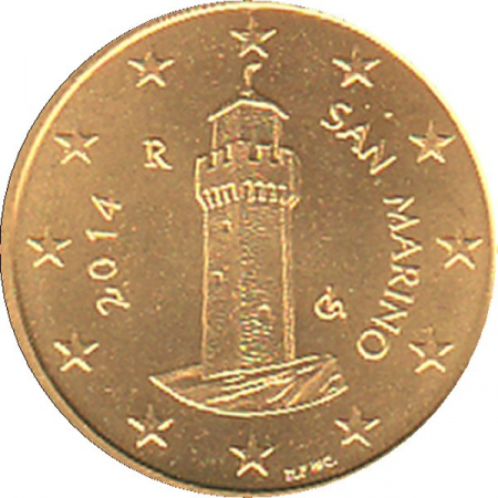 San Marino - 2014 - 1 Cent Kursmünze