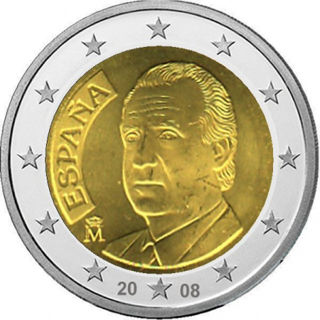 2 € Spanien - 2008 - Kursmünze