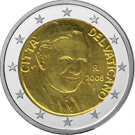 2 € Vatikan - 2008 - Kursmünze
