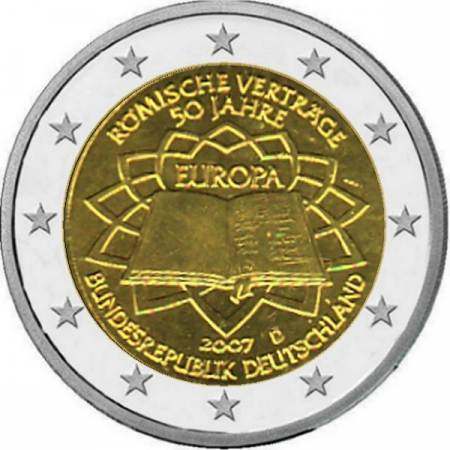 2 € Deutschland - 2007 - D - Römische Verträge