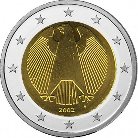 2 € Deutschland - 2002 - F - Kursmünze