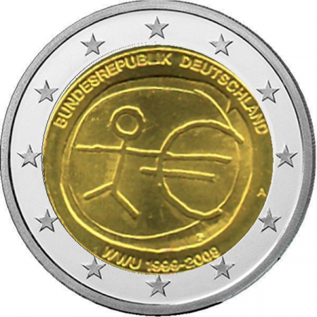 2 € Deutschland - 2009 - A - 10 Jahre Euro