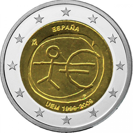 2 € Spanien - 2009 - 10 Jahre Euro
