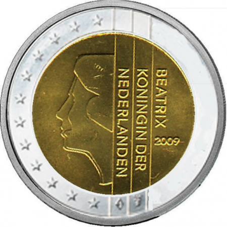 2 € Niederlande - 2009 - Kursmünze