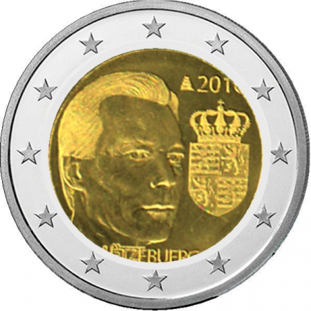 2 € Luxemburg - 2010 - Henri mit Wappen