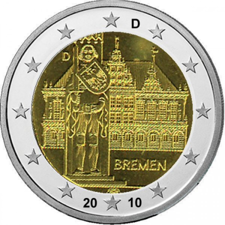 2 € Deutschland - 2010 - D - Bremer Roland