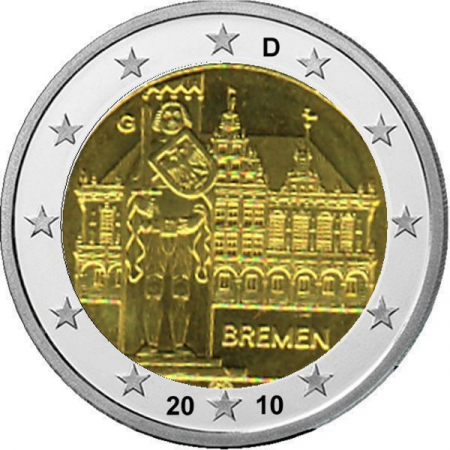 2 € Deutschland - 2010 - G - Bremer Roland