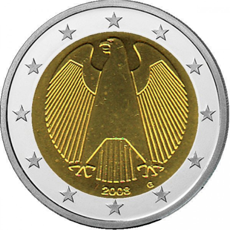 2 € Deutschland - 2008 - G - Kursmünze