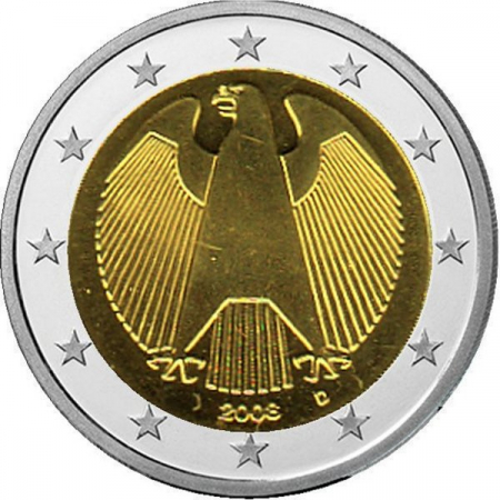 2 € Deutschland - 2008 - D - Kursmünze