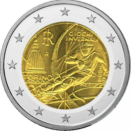 2 € Italien - 2006 - Olympische Spiele Turin