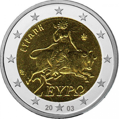 2 € Griechenland - 2003 - Kursmünze