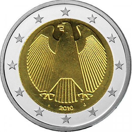 2 € Deutschland - 2010 - J - Kursmünze