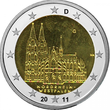 2 € Deutschland - 2011 - G - Kölner Dom