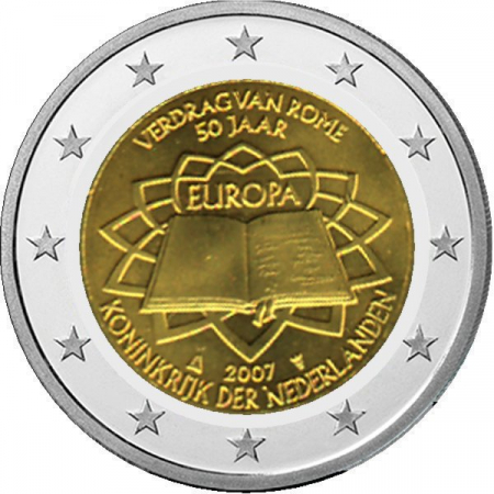 2 € Niederlande - 2007 - Römische Verträge