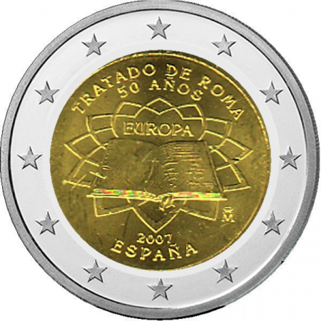 2 € Spanien - 2007 - Römische Verträge