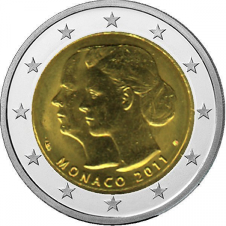 2 € Monaco - 2011 - Hochzeit