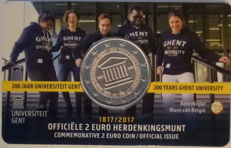 2 € Belgien - 2017 - Universität Gent - (NL)