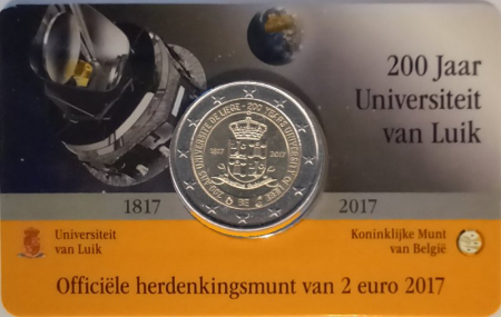 2 € Belgien - 2017 - Universität Lüttich - (NL)