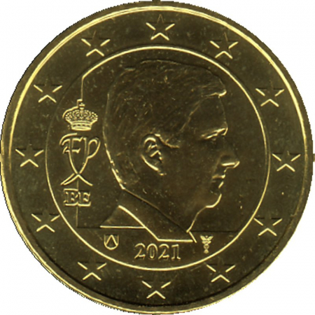 Belgien 2021 - 10 Cent Kursmünze