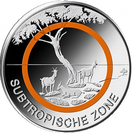 5 € Deutschland - 2018 - G - Subtropische Zone
