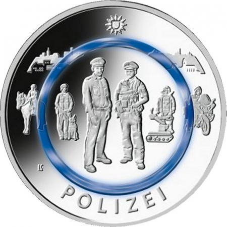 10 € Deutschland - 2024 - G - Polizei