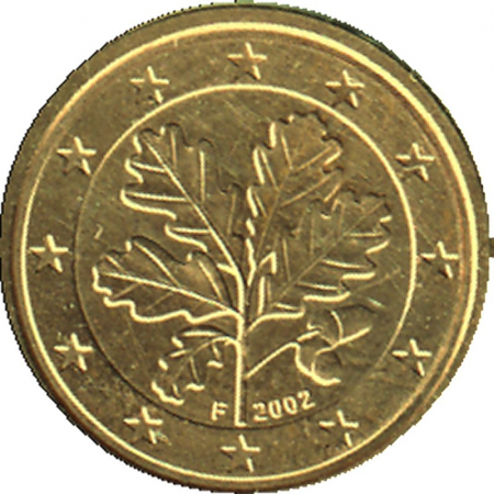 Deutschland - F - 2002 - 1 Cent Kursmünze