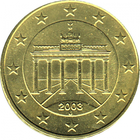 Deutschland - J - 2003 - 10 Cent Kursmünze