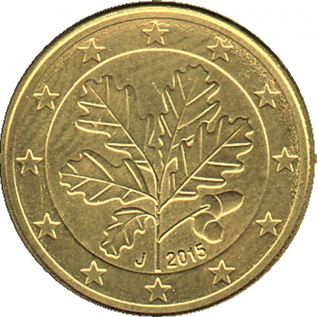 Deutschland - J - 2015 - 5 Cent Kursmünze