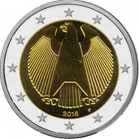 2 € Deutschland - 2016 - F - Kursmünze