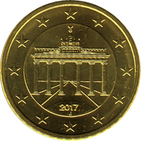 Deutschland - J - 2017 - 10 Cent Kursmünze