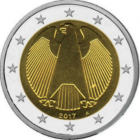 2 € Deutschland - 2017 - A - Kursmünze