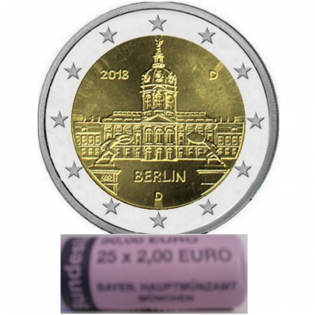 2 € Deutschland - D - 2018 - Schloss Charlottenburg - Rolle